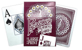 Peacock Deck of Large Print Playing Cards - Starbase 505